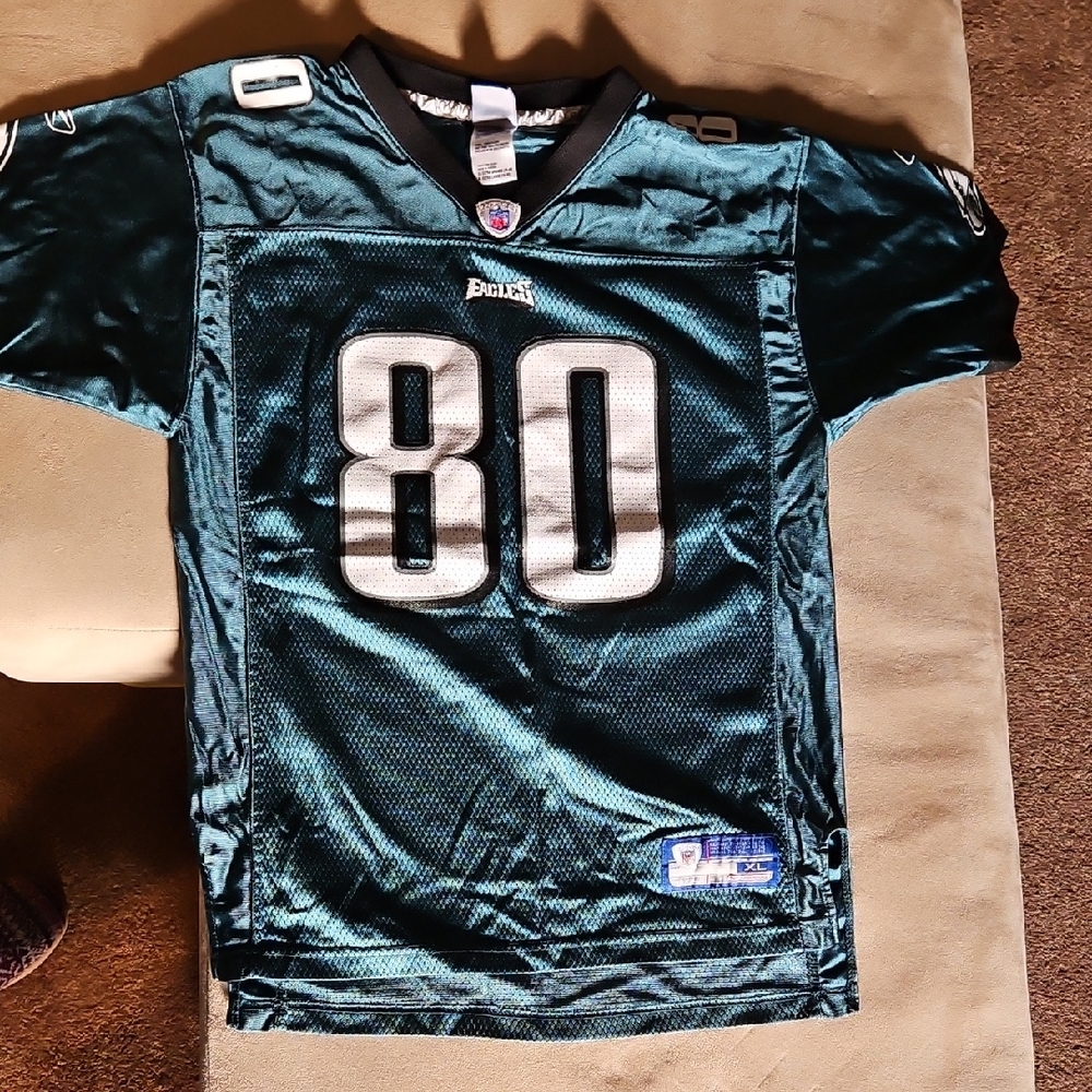 Vintage Reebok Philadelphia Eagles James Thrash Football NFL Jersey Youth XL